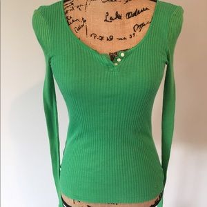 Green American Eagle shirt